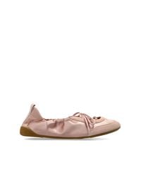 Chloé Pink Ballet Flats "Kick"