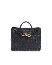 Bottega Veneta Blue 'Small Andiamo' Bag