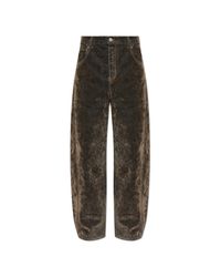 Jacquemus Brown 'Mirada' Trousers for men