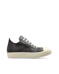 Rick Owens Black 'Low Sneaks' Sports Shoes for men