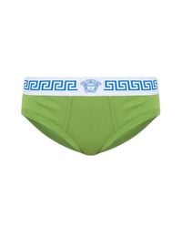 Versace Green Cotton Bra