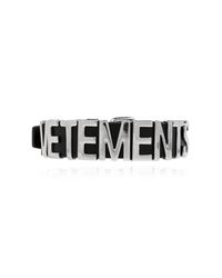 Vetements Black Logo Choker