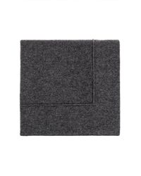 Lisa Yang Black Cashmere Scarf 'Frieda'