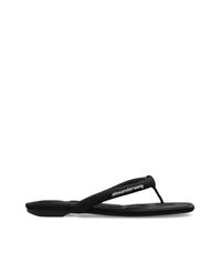 Alexander Wang White 'Jenna' Slides