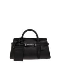 DSquared² Black Suede Handbag