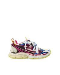 Off-White c/o Virgil Abloh Multicolor 'Ow Be Right Back Mesh' Sports Shoes