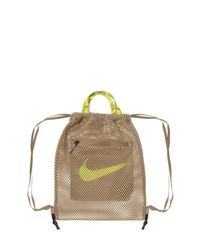 Nike Green Mesh Gym Sack for men