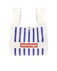 Balenciaga White 'monday' Shopper Bag for men