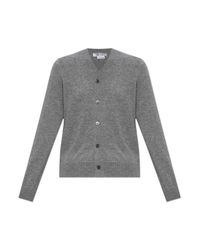 CDG by Comme des Garcons Gray Cashmere Cardigan, '