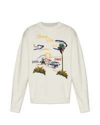 Isabel Marant White Sweatshirt "Mikoy" for men