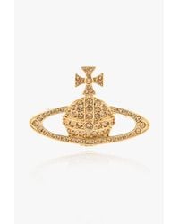 Vivienne Westwood Metallic 'bas Relief' Brooch