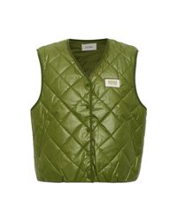 American Vintage Green Insulated Vest 'Tovabay'