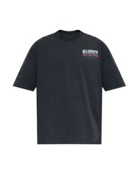 AllSaints Blue T-Shirt "Graphene" for men