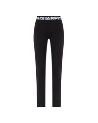 DSquared² Black Underwear Leggings