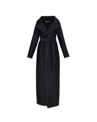 DSquared² Black Wool Coat
