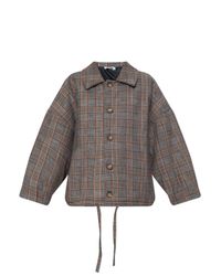 AVAVAV Brown Checked Jacket
