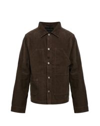 AllSaints Brown Corduroy Jacket 'Mukesh' for men