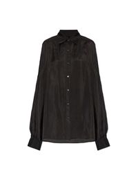 Dries Van Noten Black "Casia" Shirt