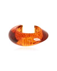 Alaïa Orange Geometric Bracelet