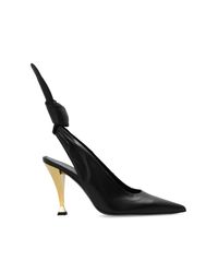 Givenchy Black Lace-Up Stilettos Beauw