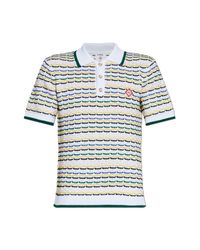 Casablanca Multicolor Polo With Logo for men
