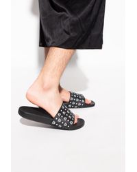 mcm black slides