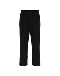 Homme Plissé Issey Miyake Black Loose-Fit Trousers for men