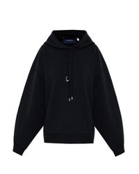 Sportmax Black Hoodie