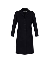 Jil Sander Black Cashmere Coat