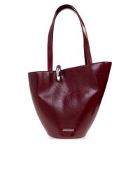 Jacquemus Red Bag 'Le Bambola Moyen'