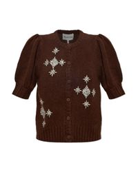 Munthe Brown Cardigan 'Vocca'