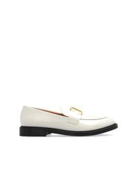 Chloé White 'Marcie' Loafers Shoes