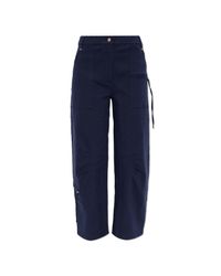 Cult Gaia Blue Trousers "Ewa"