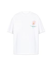 AllSaints White T-Shirt 'Crayo Etta'
