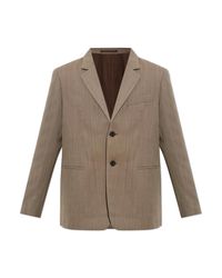 Studio Nicholson Brown Wool Blazer 'Roversi' for men