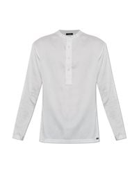 Tom Ford White Silk Lingerie Top for men