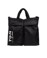 Y-3 Black Shopper Bag