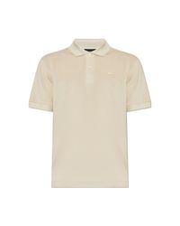 LACOSTE RUNWAY Natural Silk Polo for men