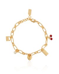 COACH Metallic Charm Bracelet