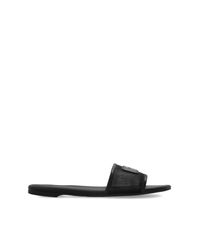 Kate Spade Black 'Brzy Msh' Slides