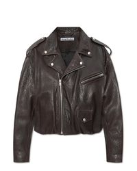 Acne Black Leather Jacket