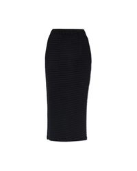 Issey Miyake Black Pleated Skirt