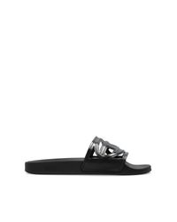 DIESEL White Slides 'Sa-Clyde' for men