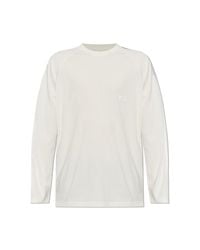 Y-3 White Cotton T-Shirt for men
