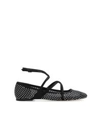 Jimmy Choo Black Ballet Flats Astoria