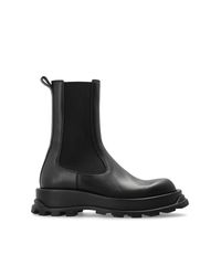 Jil Sander Black Ankle-High Shoes