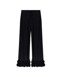 Oseree Black Beach Pants