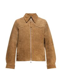 AllSaints Brown 'Dellcot' Suede Jacket for men
