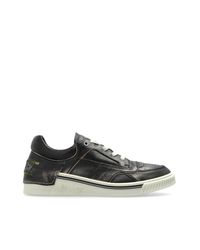 Fendi Black 'Fender' Athletic Shoes for men