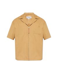 Loewe Natural Shirt With Pocket for men